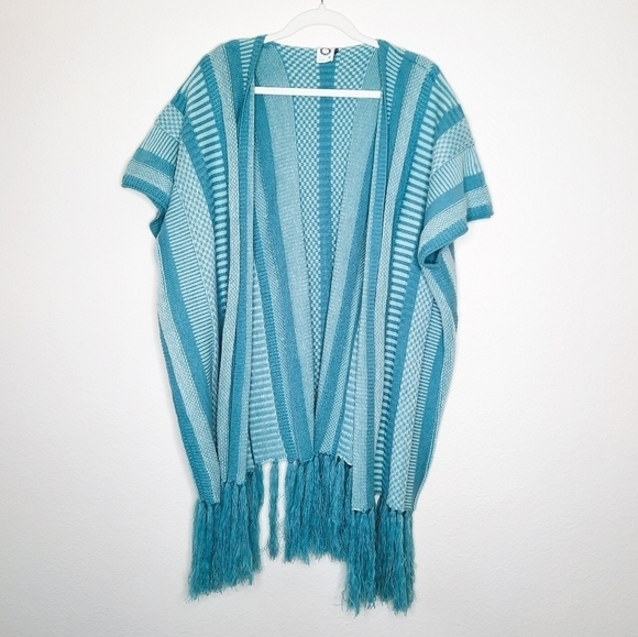 Anthropologie Akemi + Kin Darien Fringed Kimono OS - Picture 2 of 7